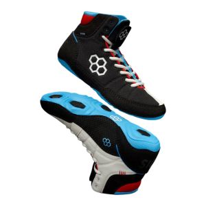 Борцовки Rudis POO28687-2 Colt 3.0 (Freestyle), черный/белый/голубой