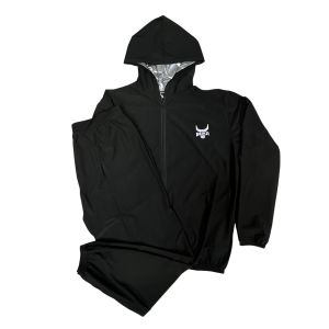 Костюм-сауна (весогонка) Buka 1860, серебристое лого, черный