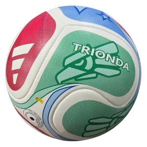 Мяч футбольный K12 Adidas Trionda B90010 05/24 Replica, разм. 5, красный/зеленый/синий Мяч футбольный K12 Adidas Trionda B90010 05/24 Replica, разм. 5, красный/зеленый/синий