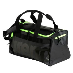 Сумка Arena Spiky 3 Duffle 004930-101, 40 л, черный/салатовый