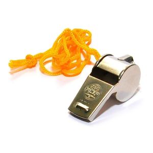 Свисток "Стандарт круглый", метал., серый