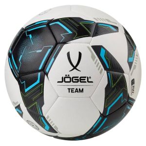 Мяч футбольный Jogel Team (ЦБ-00000742), разм. 5, белый/черный/синий Мяч футбольный Jogel Team (ЦБ-00000742), разм. 5, белый/черный/синий
