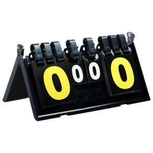 Табло перекидное GF-0082, 4 цифры, 40 х 18 х 3 см, черный