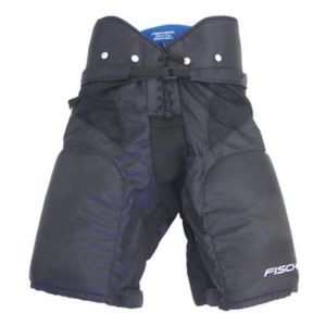 Шорты хоккейные Fischer CT200 H05419, черный/синий
