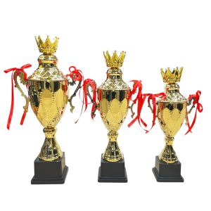 Кубок 2302-1, металл/пластик, золотой