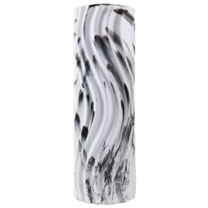 Ролик массажный StarFit FA-525 EVA/PP, разм. 45 х 14 см, низкая жесткость, белый/черный