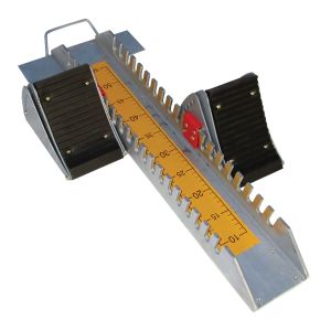 Колодки стартовые ZSO ПРОФ, алюминий, серый