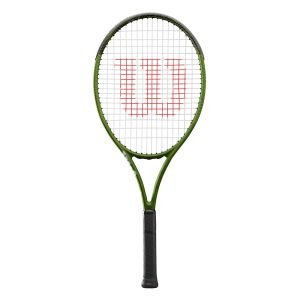 Ракетка для большого тенниса Wilson Blade Feel Comp JR 26" WR125210, стекловолокно/алюм, черный