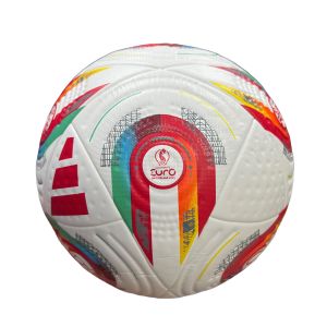 Мяч футбольный K47 Adidas Women's Euro Switzerland 2025, разм. 5, белый/красный/оранжевый