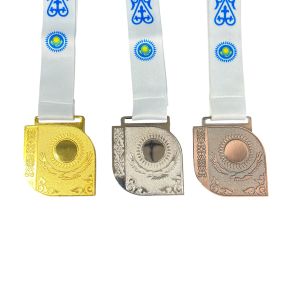 Медаль 6 см "Капля KZ"