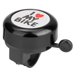 Звонок для велосипеда Stels 45AE-05 "I Love My Bike", черный