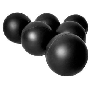 Мяч для метания, 150 гр, резина, черный
