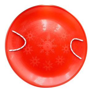 Санки-ледянки круглые взрослые арт. 3011, красный