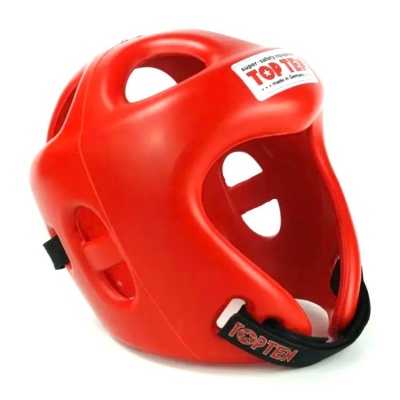 Шлем для бокса Top Ten Competition Fight арт.01089, красный