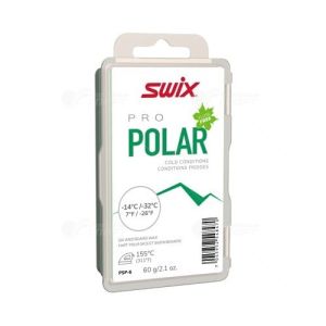 Парафин скольжения Swix PS Polar, -14/-32°C, 60 гр, белый