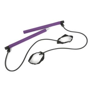 Эспандер-бар для пилатеса Portable Pilates Studio, фиолетовый