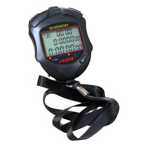 Секундомер Flott FL-60, на 60 запоминаний, черный
