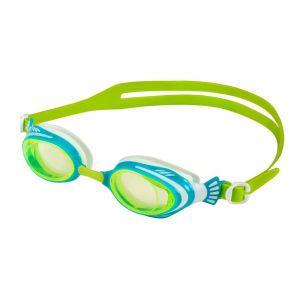 Очки для плавания 25Degrees Poseidon Blue/Lime 25D23002, детский, синий/салатовый