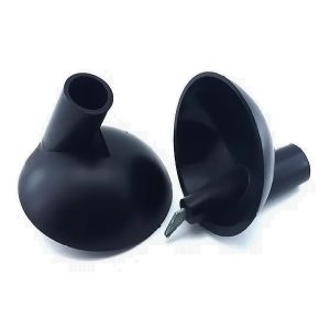 Наконечники для лыжных палок "Лапки Круглые", пара, черный