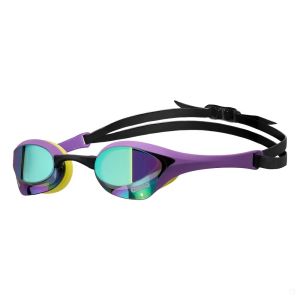 Очки для плавания Arena Cobra Ultra Swipe Mirror 002507-170, хамелеон линзы, фиолетовый/черный