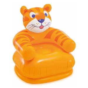 Кресло надувное Intex "Тигр" 68556NP, 65 х 64 x 74 см, от 3 до 8 лет, оранжевый