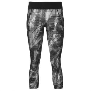 Тайтсы женские Asics Crop Tight 140937-0904, серый/черный