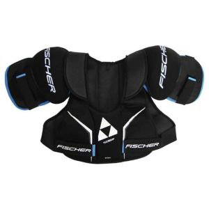 Нагрудник хоккейный Fischer CT200 SR H05119, черный/синий