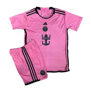 Форма футбольная детская клубная Inter Miami Messi, розовый/черный