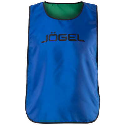 Манишка Jogel Reversible Bib, детская, двухсторонняя, синий/зеленый, разм. YM