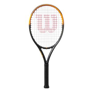 Ракетка для большого тенниса Wilson Burn Spin JR 26" str WR171510, графит, черный/оранжевый