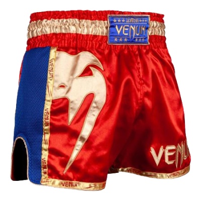Шорты для муай тай Venum арт. 8117, красный, разм. XS