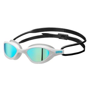 Очки для плавания Arena 365 Goggles Mirror 008537-201, синие линзы, белый/черный