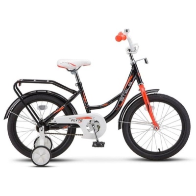 Велосипед Stels 18" Flyte Z010/Z011 арт. LU090455, рама 12", черный/красный