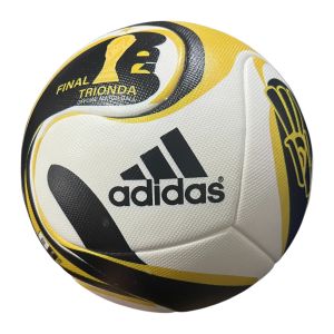 Мяч футбольный K12 Adidas Final Trionda Replica, разм. 5, белый/черный/желтый Мяч футбольный K12 Adidas Final Trionda Replica, разм. 5, белый/черный/желтый