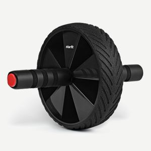 Ролик для пресса StarFit RL-104, диам. 18 см, черный/красный