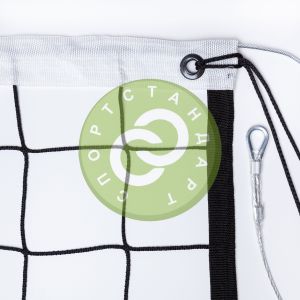 Сетка волейбольная арт. 040430, 9.5x1 м, нить 3 мм, ячейка 100 мм, черный