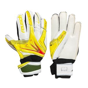Перчатки вратарские Reusch, желтый/белый