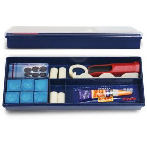 Набор бильярдный для ремонта кия SB152, 7 наименований, синий