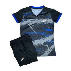 Форма волейбольная Asics VB-A312-1, женская, черный/синий