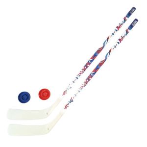 Набор хоккейный детский STC Соболь, 2 клюшки, 2 шайбы