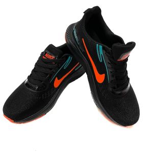 Кроссовки Nike W005, черный/оранжевый