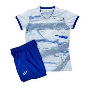 Форма волейбольная Asics VB-A312-1, женская, белый/синий
