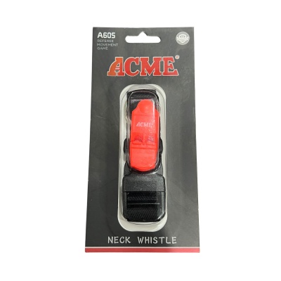 Свисток ACME Neck Whistle A605, пластик, оранжевый
