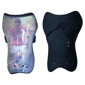 Щитки футбольные клубные Sports Manchester United, черный/красный