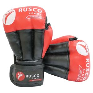 Перчатки-краги для рукопашного боя Rusco, красный