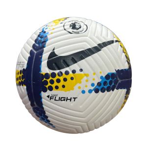 Мяч футбольный K47 Nike Flight Premier League 062021 EXP SC8235, разм. 5, белый/темно-синий/желтый