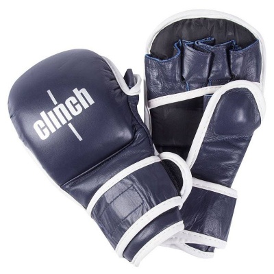 Черепашки для единоборств Clinch C691 Union, синий, разм. S