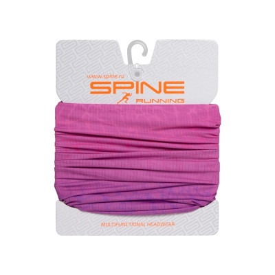 Баф-бандана Spine RUNNING, арт.02-24/25, розовый/фиолетовый