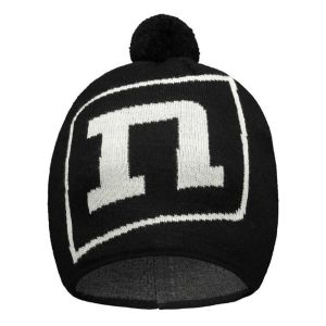 Шапка Noname Tundra Beanie 21001610001OS, шерсть/акрил, черный