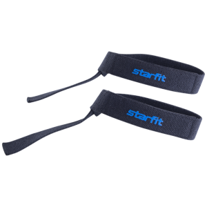 Лямки для тяги StarFit SU-811, без латекса, черный